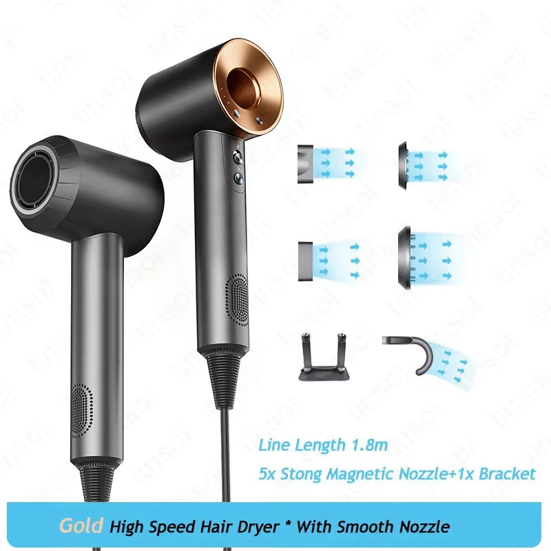 High-Speed Negative Ion Bladeless Constant Temperature Hair Dryer Professional Home-Use Negative Ion Hair Dryer