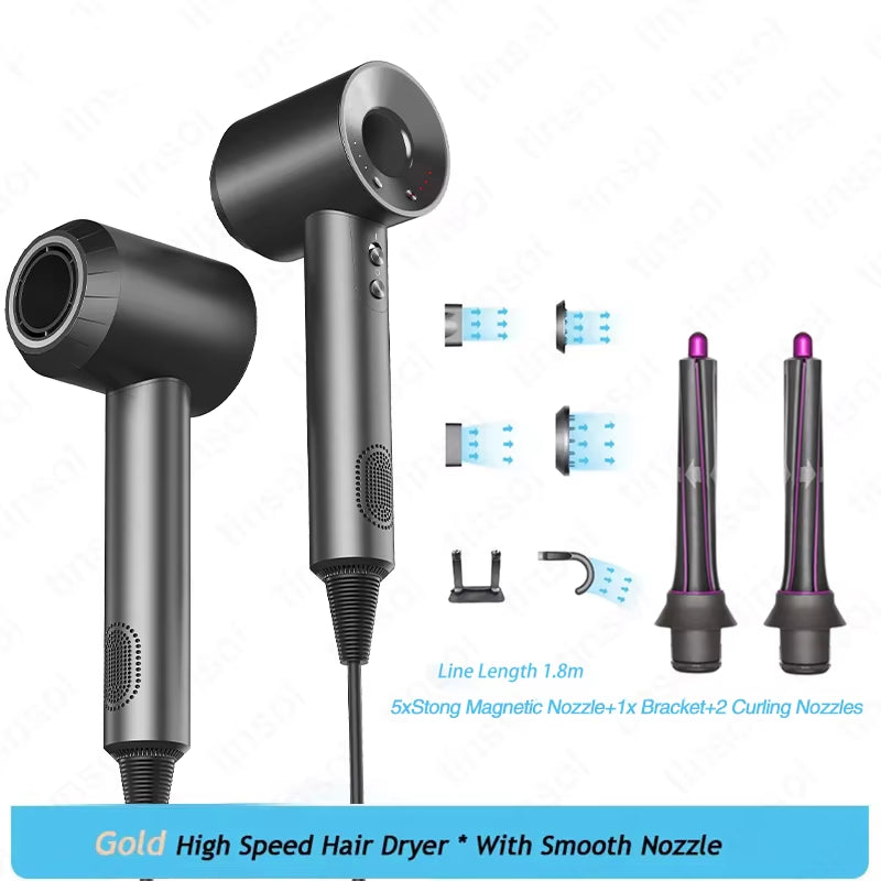 High-Speed Negative Ion Bladeless Constant Temperature Hair Dryer Professional Home-Use Negative Ion Hair Dryer