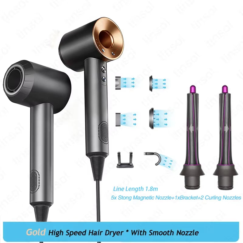 High-Speed Negative Ion Bladeless Constant Temperature Hair Dryer Professional Home-Use Negative Ion Hair Dryer